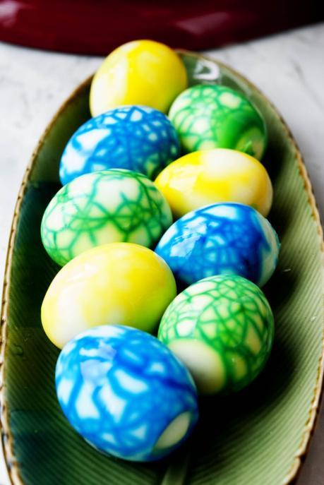 Crackled Easter Eggs