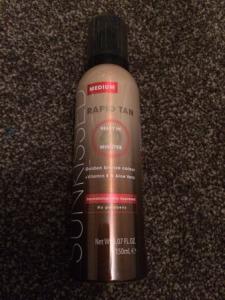 SunKissed Rapid tan mousse