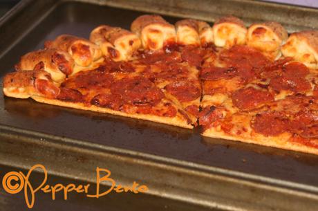 Pizza Hut Pizza Frozen Recooked