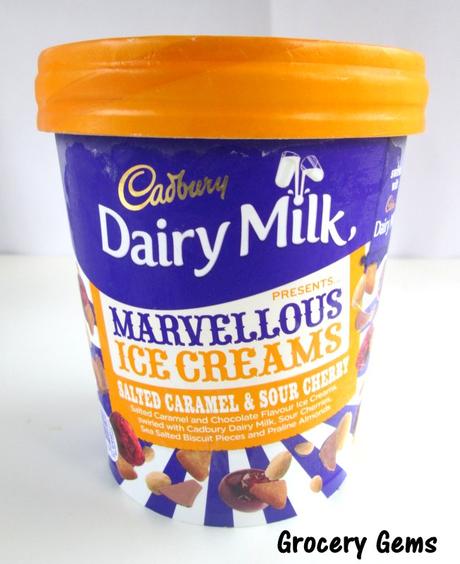 Review: Cadbury Dairy Milk Marvellous Ice Creams - Salted Caramel & Sour Cherry