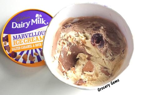 Review: Cadbury Dairy Milk Marvellous Ice Creams - Salted Caramel & Sour Cherry