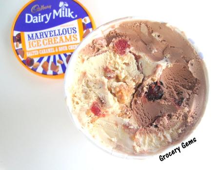 Review: Cadbury Dairy Milk Marvellous Ice Creams - Salted Caramel & Sour Cherry