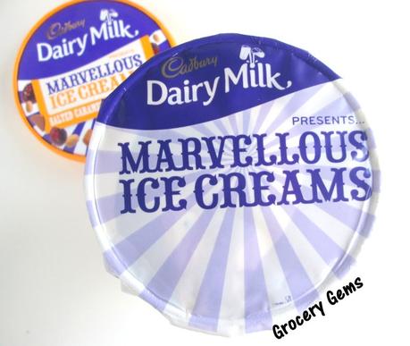 Review: Cadbury Dairy Milk Marvellous Ice Creams - Salted Caramel & Sour Cherry