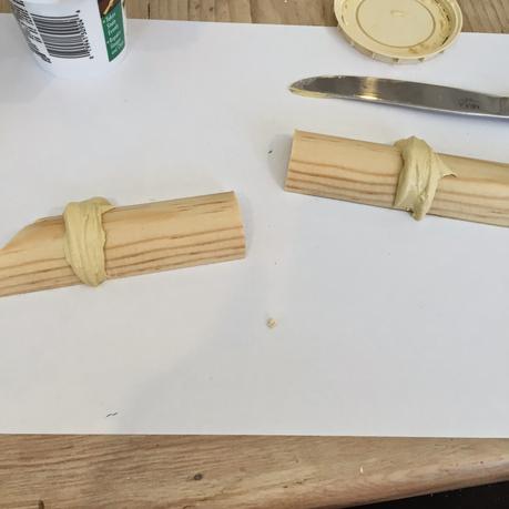 DIY: Faux Bamboo Moulding