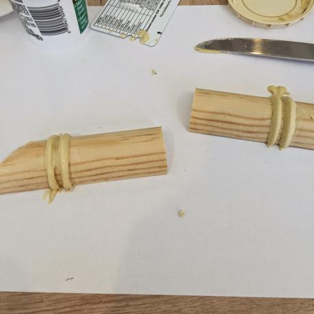 DIY: Faux Bamboo Moulding