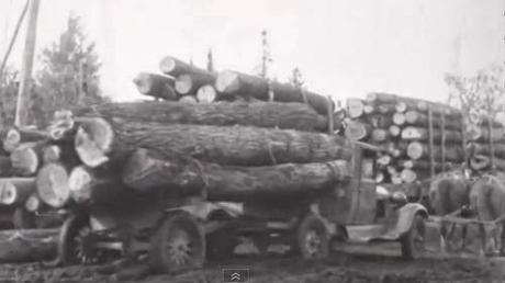 Packard video about getting the wood for the body structure... from where I was born and raised, the Upper Penninsula of Michigan