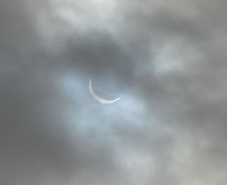 The Eclipse at Easington Colliery