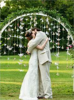 Wedding Cake Bird's Nest  topper