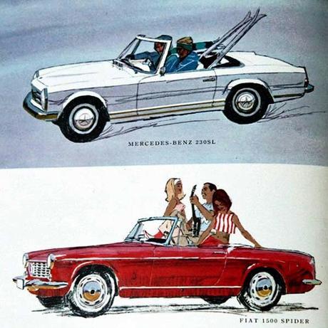 the 1965 illustrations of Ben Denison, in the 1965 Playboy Cars feature the 1965 illustrations of Ben Denison, in the 1965 Playboy Cars feature