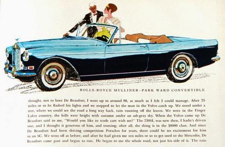 the 1965 illustrations of Ben Denison, in the 1965 Playboy Cars feature the 1965 illustrations of Ben Denison, in the 1965 Playboy Cars feature