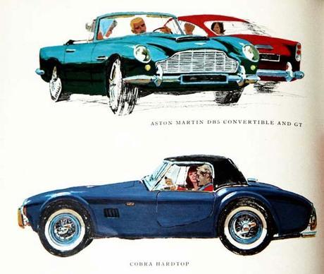 the 1965 illustrations of Ben Denison, in the 1965 Playboy Cars feature the 1965 illustrations of Ben Denison, in the 1965 Playboy Cars feature