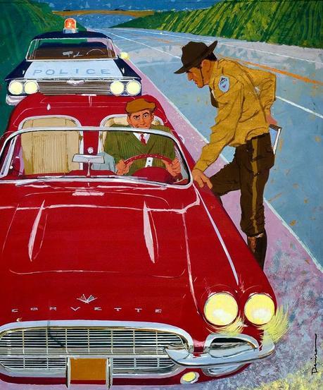 the 1965 illustrations of Ben Denison, in the 1965 Playboy Cars feature the 1965 illustrations of Ben Denison, in the 1965 Playboy Cars feature