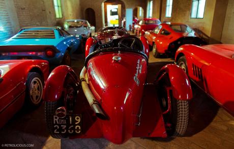 the Italian government had a particular scrap yard that they sent a lot of cars to for them to tear apart for the raw material during WW2. The scrap yard owner, well, he figured some cars should be saved. This is his collection