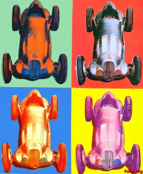 Andy Warhol... I didn't know he'd made other car prints (than the one I posted a 3 months ago)
