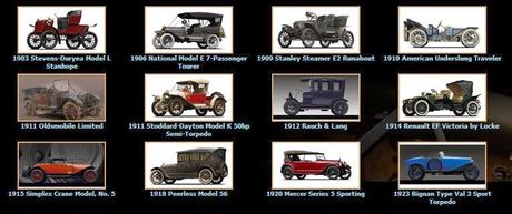 a terrific collection of early cars at the John Rich museum