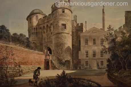 The Norman Gateway and Moat Garden, Windsor Castle Paul Sandby, c. 1770