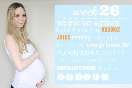 26 weeks pregnant, 