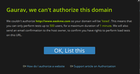 Test Serve Load Limit Blitz