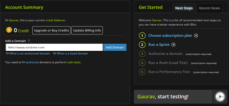 Test Serve Load Limit Blitz