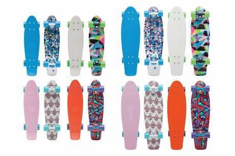 Penny Skateboards “Fresh Prints” & “Painted Fades” 2015 Collections