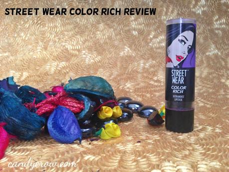 Street Wear Color Rich Lipstick - P.S I am sexy Review