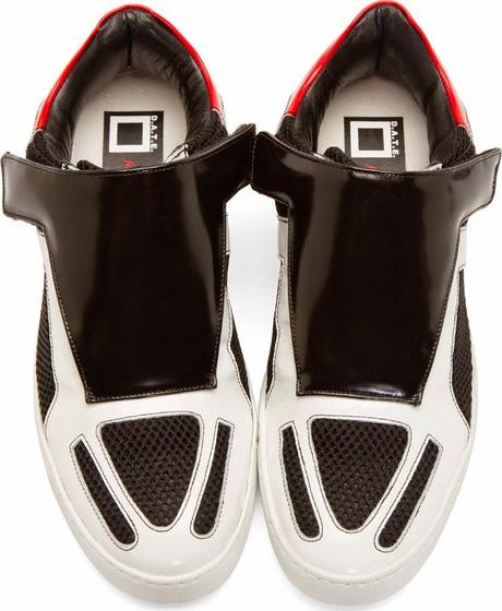 Blocked On The Block:  Giuliano Fujiwara Mesh Panel Sneakers