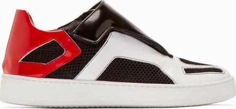 Blocked On The Block:  Giuliano Fujiwara Mesh Panel Sneakers