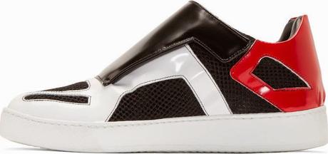 Blocked On The Block:  Giuliano Fujiwara Mesh Panel Sneakers