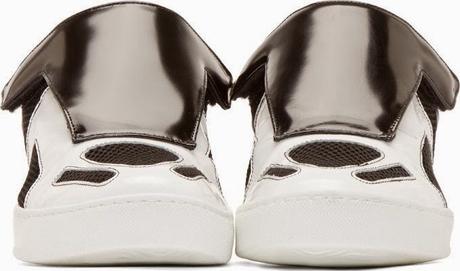 Blocked On The Block:  Giuliano Fujiwara Mesh Panel Sneakers