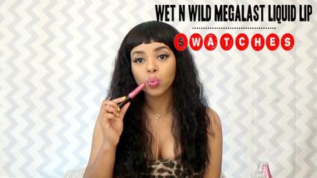 Wet n Wild Megalast Liquid Lip Color Swatches