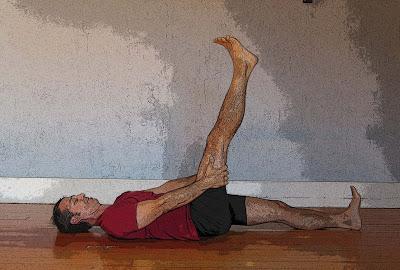Dynamic Reclined Hip Stretches (Reclining Vinyasa #1), with Video