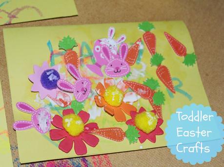 Toddler Easter Crafting!