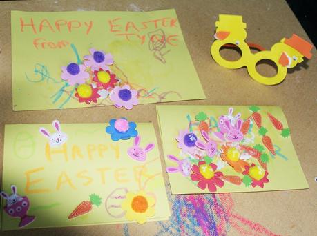 Toddler Easter Crafting!