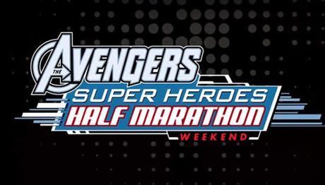 Avengers Super Heroes Half Marathon logo