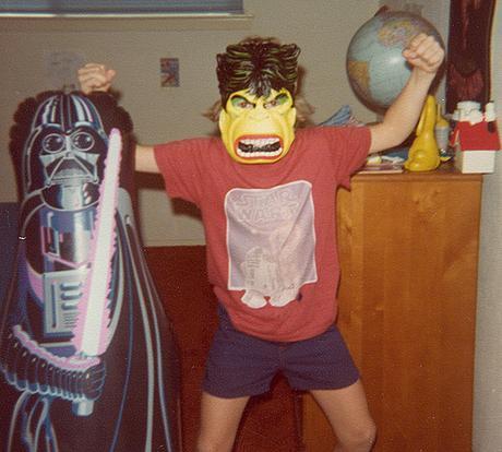 Mike Sohaskey as the Hulk, circa 1978