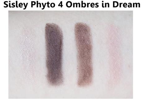 sisley phyto 4 ombres dream swatches