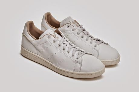 That Touch of White 'Round The Ankles:  Adidas Originals Stan Smith Germany White Sneakers
