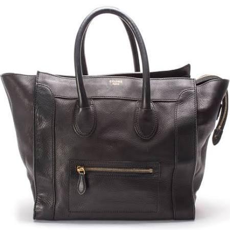 Céline Leather Mini Luggage Tote
