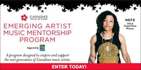 Canada’s Walk of Fame Emerging Artist Music Mentorship Program