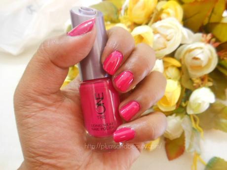 Summer Favorite Nail Colors with Oriflame The One Long Wear Nail Colors | Fuchsia Allure, London Red, Ballerina Rose