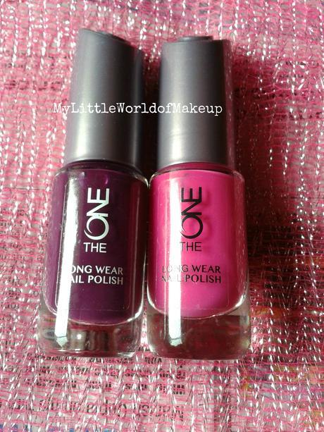 Oriflame The One Long Wear Nail Polish in Purple in Paris and Night Orchid Review