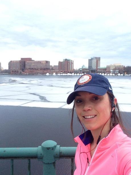 Running along the Charles in Boston