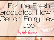 Fresh Graduates: Entry Level