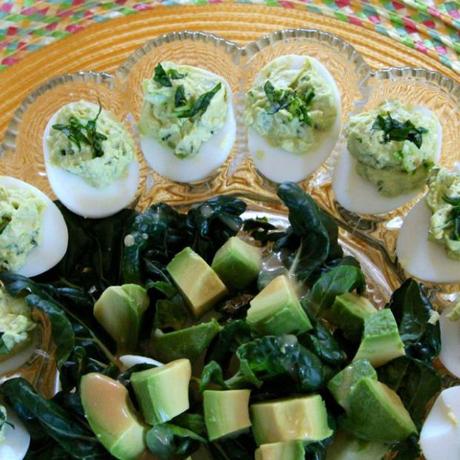 deviled eggs platter