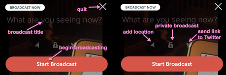 How to broadcast on Periscope