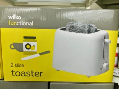 Today's Review: Wilko's Functional Toaster Packaging