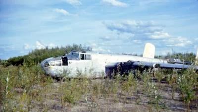 Sandbar Mitchell, was finally lifted out of the Alaska wilderness last year, and is getting rebuilt at the Warbirds of Glory museum