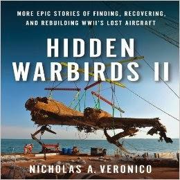 Hidden Warbirds, two books, in the style of the Cobra In The Barn, finding WW2 military aircraft that have been abandoned or previously undiscovered