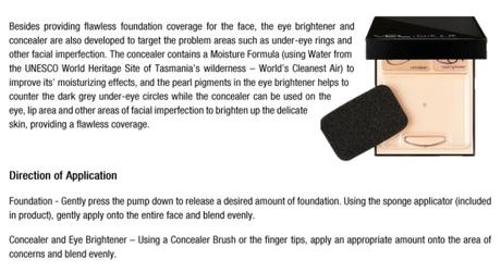 MULE Face Correcting Palette How to apply