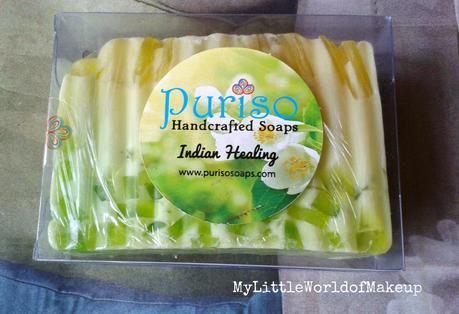 Puriso Handcrafted Soap in Indian Healing Review